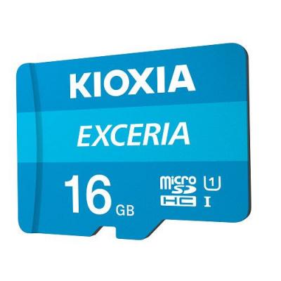 KIOXIA LMEX1L016GG2 16GB EXCERIA microSD C10 U1 UHS1 R100 Hafıza kartı