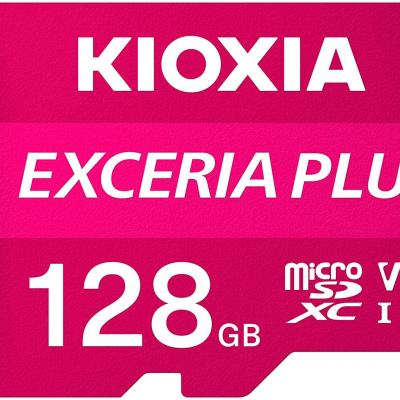 KIOXIA LMPL1M128GG2 FLA 128GB EXCERIA PLUS MicroSD C10 U3 A1