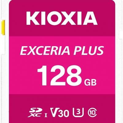 KIOXIA LNPL1M128GG4 128GB NormalSD EXCERIA PLUS C10 U3 V30 UHS1 R98 Hafıza kartı