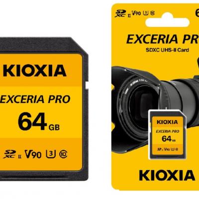KIOXIA LNPR1Y064GG4 64GB NormalSD EXCERIA PRO C10 U3 V90 UHS-II Hafıza kartı