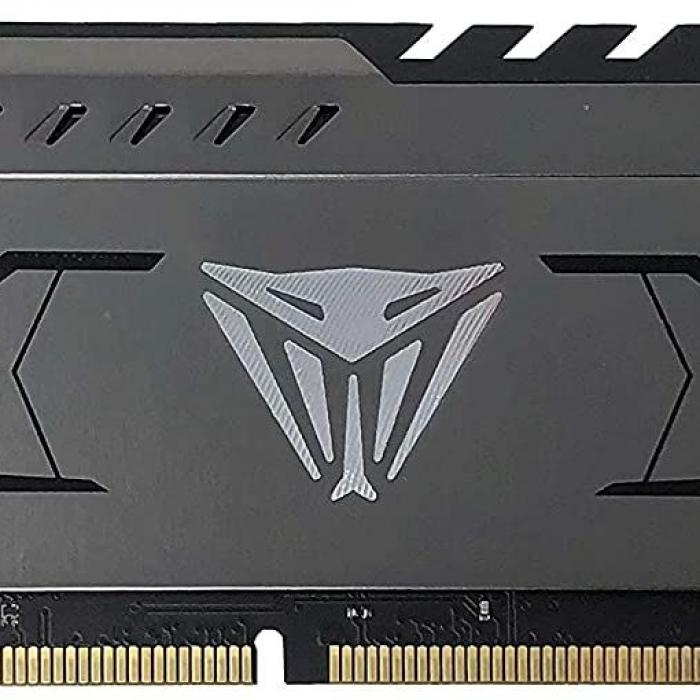 PATRIOT PVS432G300C6 32GB (32GBx1) 3000MHz DDR4 SINGLE VIPER STEEL BLACK Gaming Masaüstü Ram