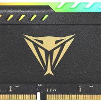 PATRIOT PVSR48G320C8 8GB (8GBx1) 3200MHz DDR4 VIPER RGB BLACK SINGLE Gaming Masaüstü Ram