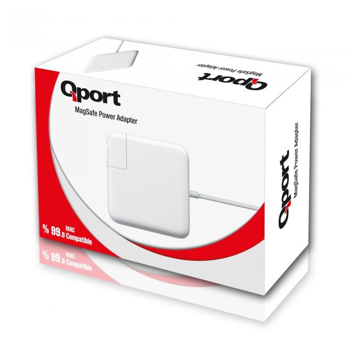 QPORT Q-MCS260 Magsafe2 60W 16.5V-3.65A Macbook Adapt?r
