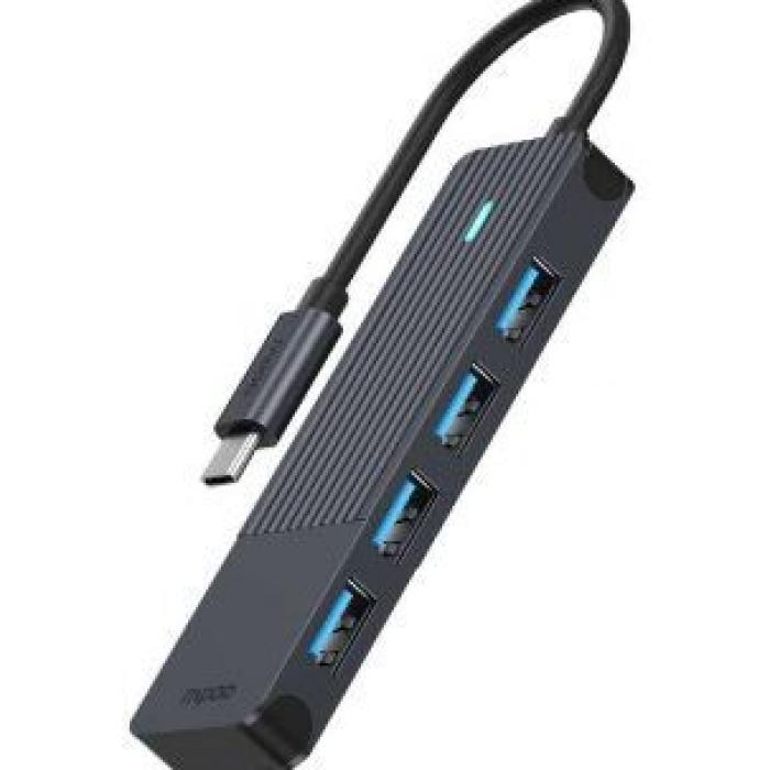 RAPOO 11416 UCH-4001 Siyah Kablolu Kompakt USB-A USB-C