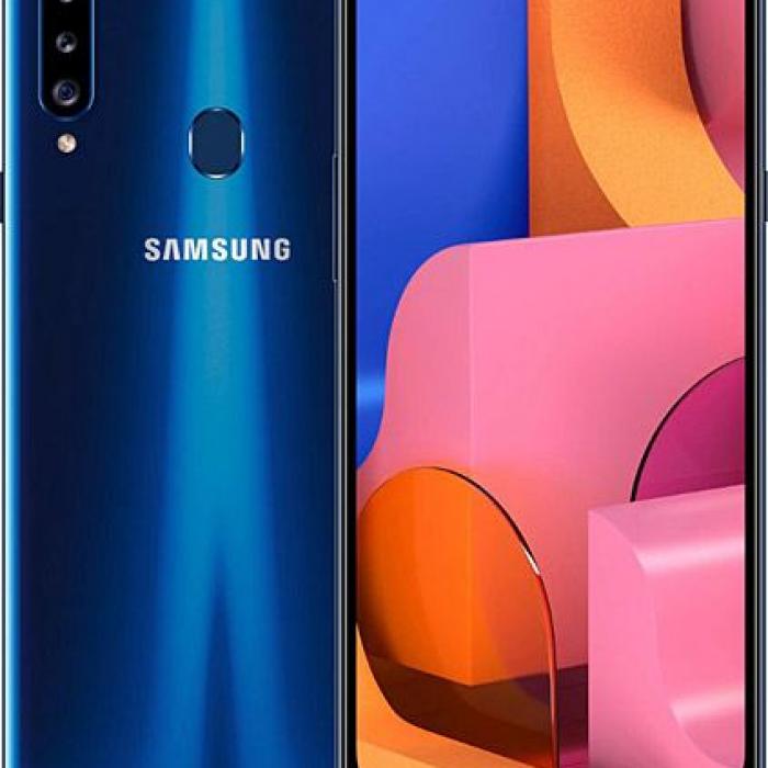 SAMSUNG A207F-DS-32GB-BLUE Galaxy A20s 32GB Mavi Akıllı Telefon