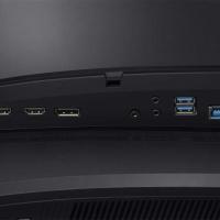 SAMSUNG LC32HG70QQMXUF 31.5" 2560x1440 5ms 144Hz HDMI DP USB Kavisli Siyah LED Monitör