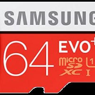 SAMSUNG MB-MC64GA-TR 64GB Evo Plus 100MB/s Class 10 UHS-I Micro SD Kart