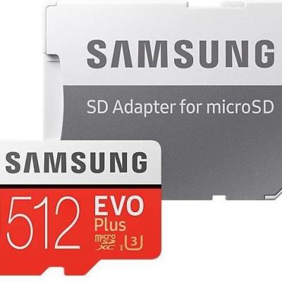SAMSUNG MB-MC512GA-EU 512GB Evo Plus 100MB Class 10 Micro SD