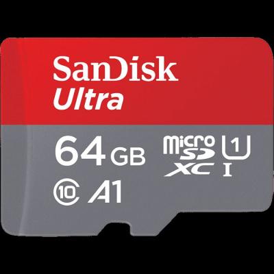 SANDISK SDSQUAR-064G-GN6MN 64GB Ultra MSD 100MB/s Class 10 UHS-I Micro SD Kart