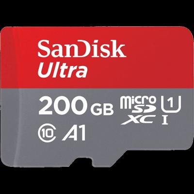 SANDISK SDSQUAR-200G-GN6MN FLA 200GB ULTRA MSD 120MB/S C10 UHS-I