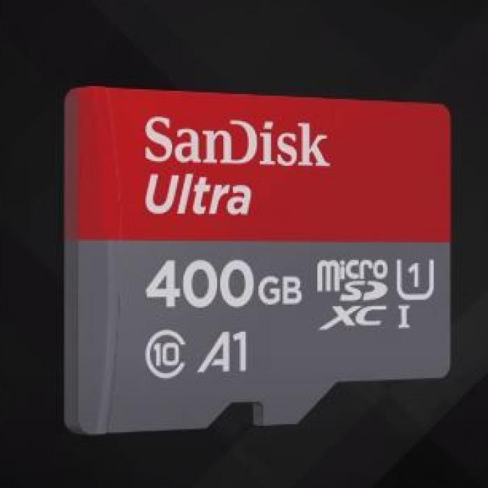 SANDISK SDSQUAR-400G-GN6MN FLA 400GB ULTRA MSD 100MB/S C10 UHS-I