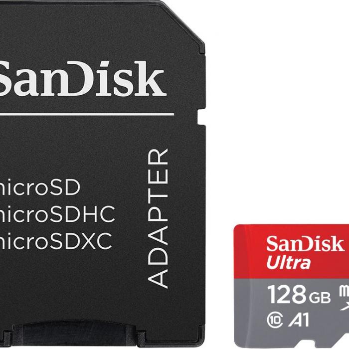 SANDISK SDSQUA4-128G-GN6MN FLA 128GB ULTRA MSD 120MB/S C10 UHS-I
