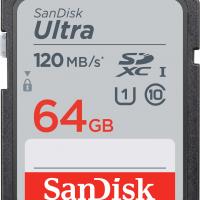 SANDISK SDSDUN4-064G-GN6IN FLA 64GB Ultra 120MB/s SDXC Hafıza Kartı