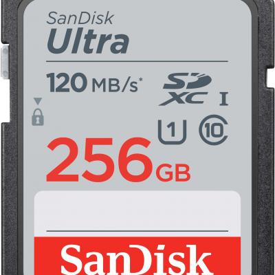 SANDISK SDSDUN4-256G-GN6IN FLA 256GB Ultra 120MB/s SDXC Hafıza Kartı