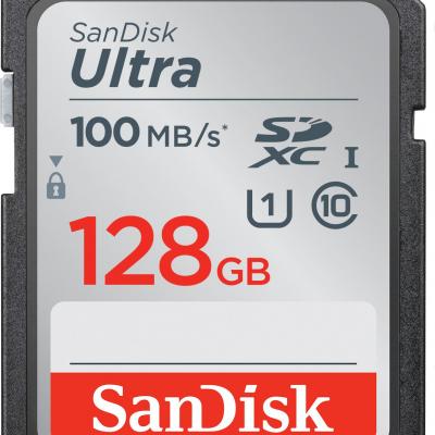 SANDISK SDSDUNR-128G-GN3IN FLA 128GB ULTRA SDXC 100MB/S CLASS10