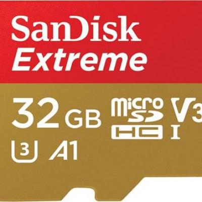 SANDISK SDSQXAF-032G-GN6MN Extreme® microSDXC™ UHS-I KART 32 GB