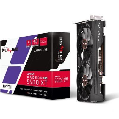 SAPPHIRE 11295-03-20G Pulse RX 5500 XT 4GB GDDR6 128Bit PCI-E 4.0 Ekran Kartı