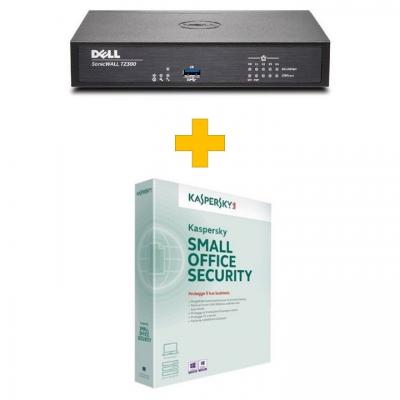 SONICWALL 01-SSC-0581-KSOS Dell Sonicwall TZ300 Lisans Dahil Cihaz ve Kaspersky 25+3 Antivirus