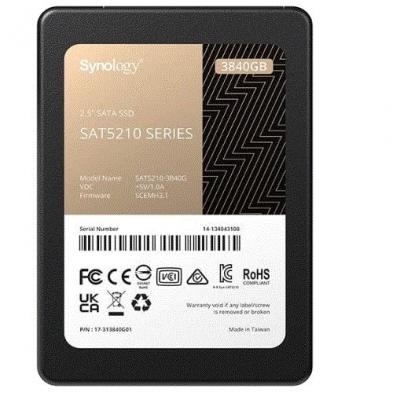 SYNOLOGY SAT5210-3840G 3.84TB SAT5210 SATA 6 GB/sn 530-500Mb/s 2.5' Flash SSD