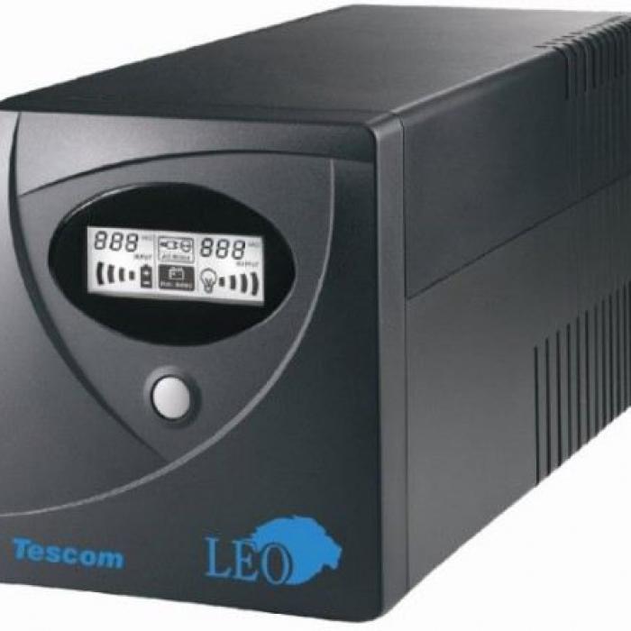 TESCOM LEO1000A-LED Line-Intractive 1000VA 5-12 Dk 2x7AH Akülü UPS