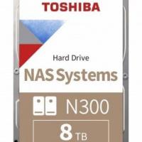 TOSHIBA HDWG180UZSVA 3,5" 8TB 7200 SATA3 128MB N300 NAS