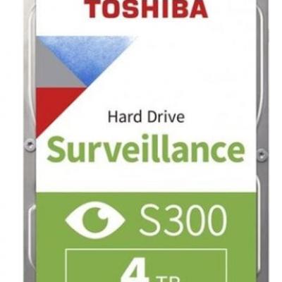 TOSHIBA HDWT840UZSVA 4TB S300 5400RPM SATA 3.0 5400MB 128MB 3.5' Dahili Disk