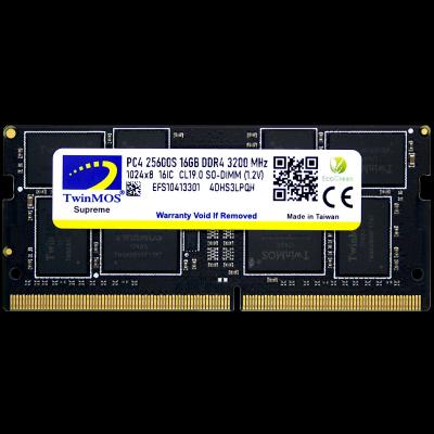 TWINMOS MDD416GB3200N TwinMOS DDR4 16GB 3200MHz Notebook Ram
