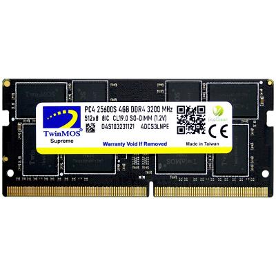 TWINMOS MDD44GB3200N 8GB 2666MHz DDR4 Notebook Ram