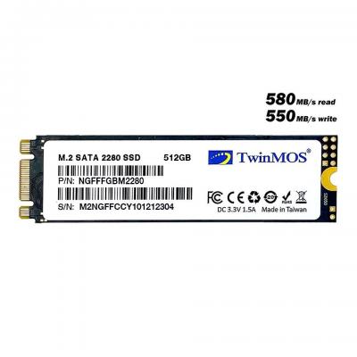 TWINMOS NGFFFGBM2280 TwinMOS 512GB M.2 2280 SATA3 SSD 580Mb-550Mb/s 3DNAND