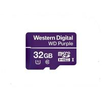 WD WDD032G1P0A 32GB Purple 48MB Class 10 UHS I Micro SD
