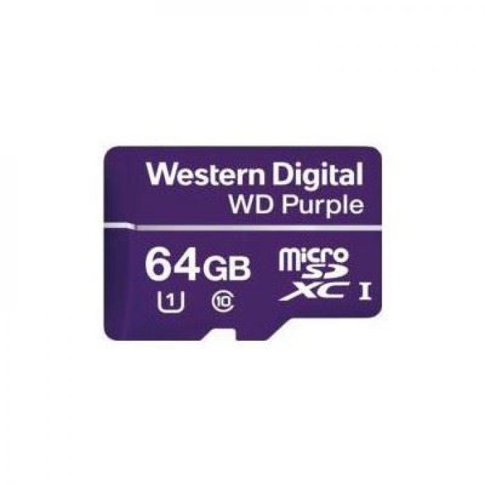 WD WDD064G1P0C Purple SC QD101 Ultra Endurance microSD Card