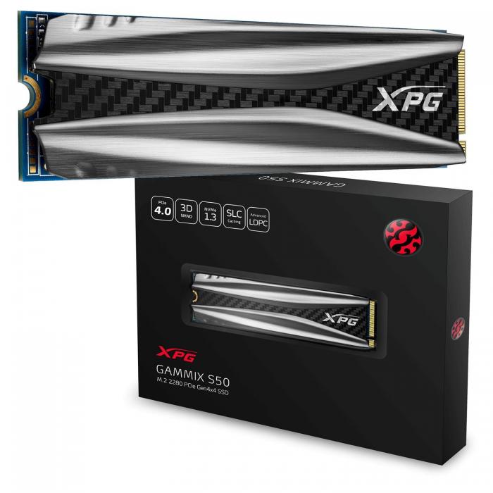 XPG S50-2TT-C 2TB S50G PCIe M.2 5000-4400MB/s Flash SSD
