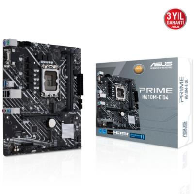 Asus PRIME H610M-E DDR4 S+V+GL 1700p