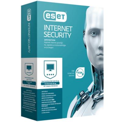 ESET Internet Security KUTU- 10 Kullanıcı 1 Yıl