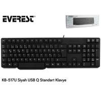 Everest KB-517U Siyah USB Q Standart Klavye