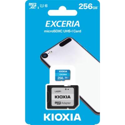 Kioxia 256GB Micro SDXC UHS-1 C10 LMEX1L256GG2
