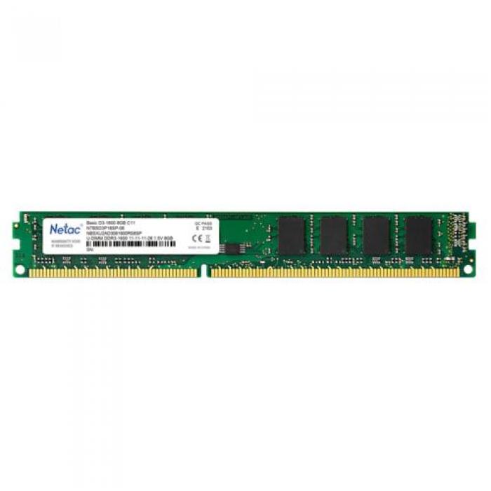 Netac Basic 8GB 1600MHz DDR3 CL11 NTBSD3P16SP-08