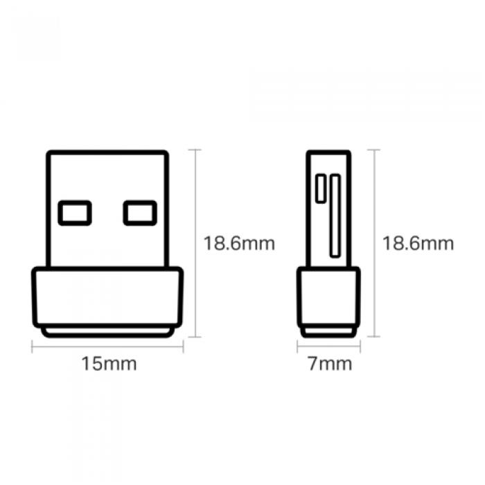 TP-Link Archer-T2U-Nano AC600 USB Adaptör