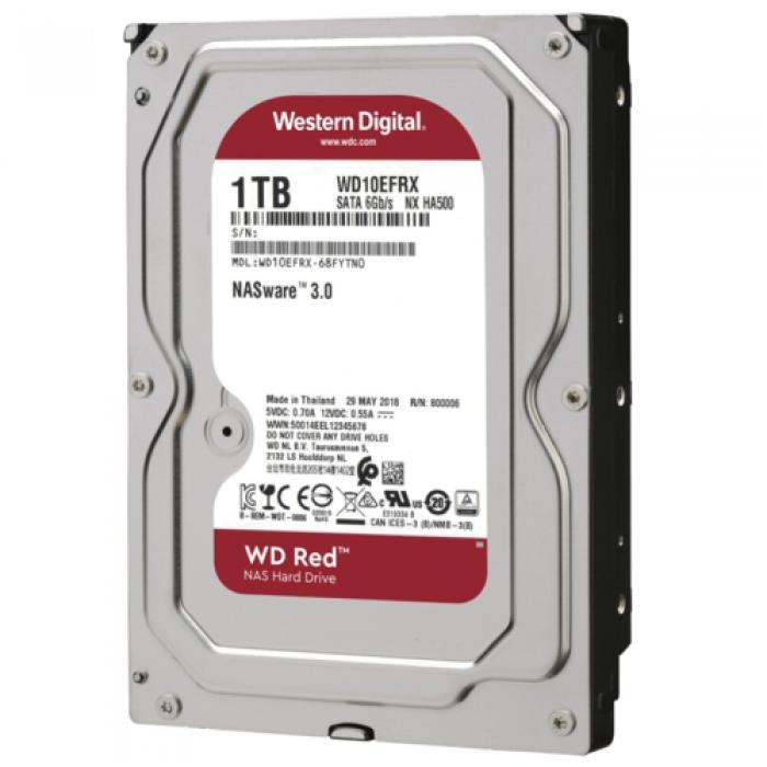 WD RED 3,5 1TB 64MB 5400RPM WD10EFRX