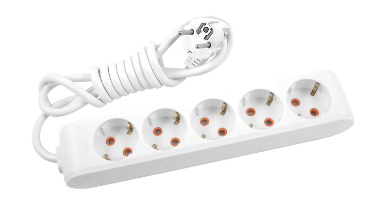 Viko Multi-led Beşli 3 Mt Grup Priz Topraklı Çocuk Korumalı 90113503