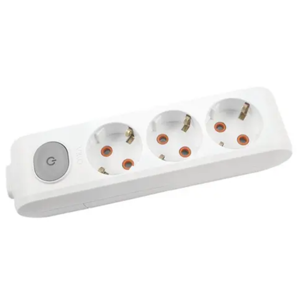 Viko Multi-let Üçlü Anahtarlı Grup Priz Topraklı Klemensli Çocuk Korumalı 90117300