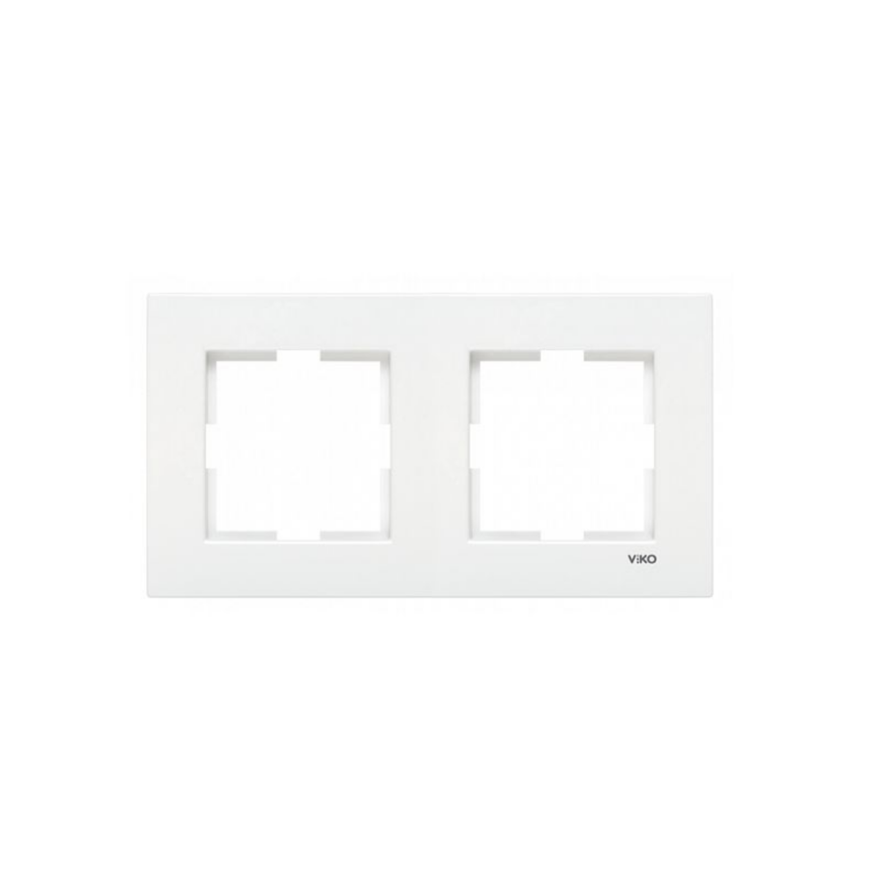 Viko Karre İkili Çerçeve Beyaz 90960201