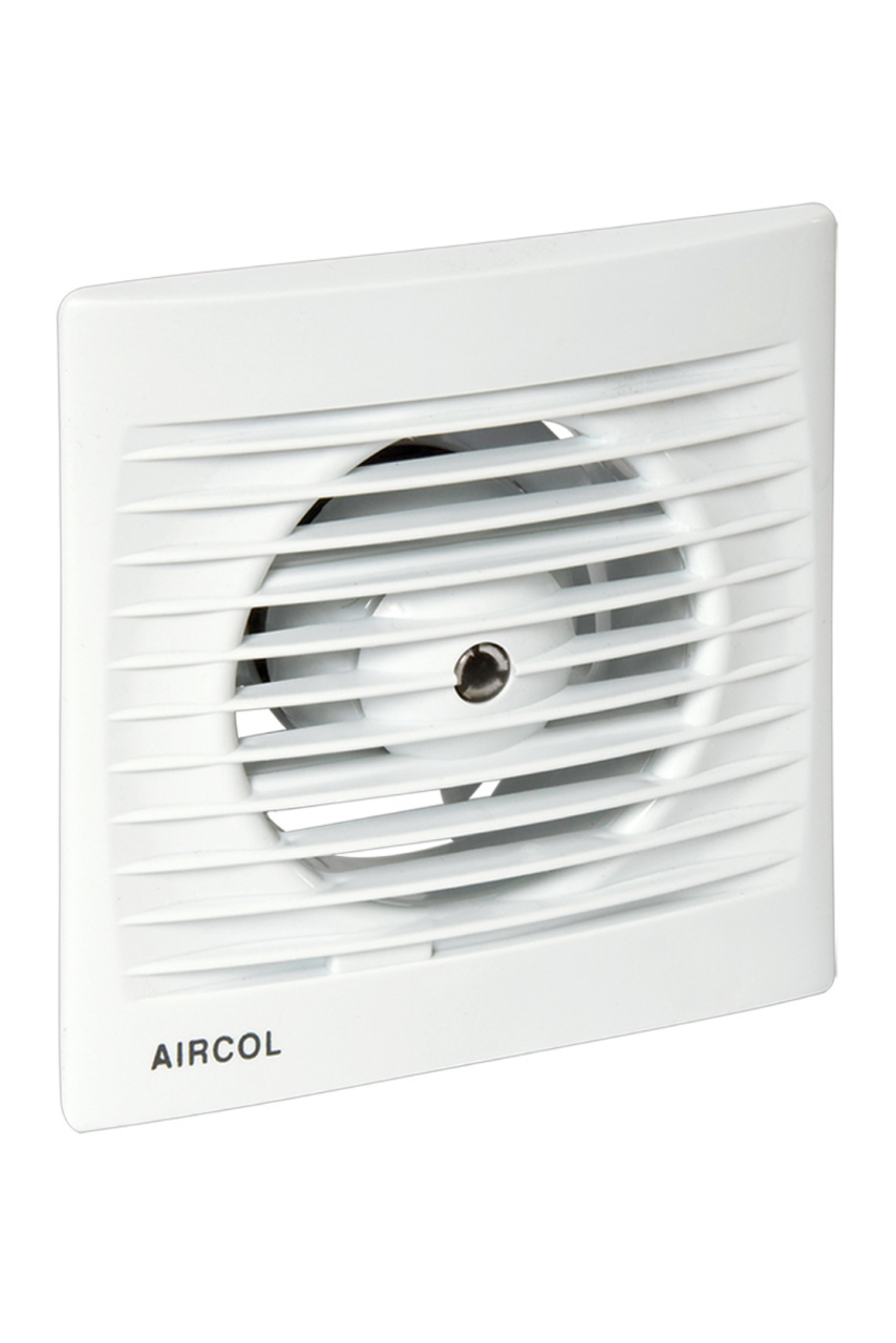 Aircol 120 Monofaze Tuvalet Banyo ve Mutfak Aspiratörü 16W 160m3/h