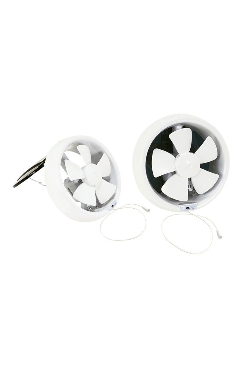 Aircol 150K Kapaklı Monofaze Tuvalet Banyo ve Mutfak Aspiratörü 20W 350m3/h