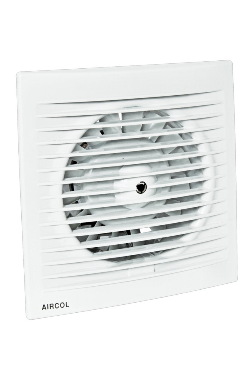 Aircol 200 Monofaze Tuvalet Banyo ve Mutfak Aspiratörü 44W 350m3/h