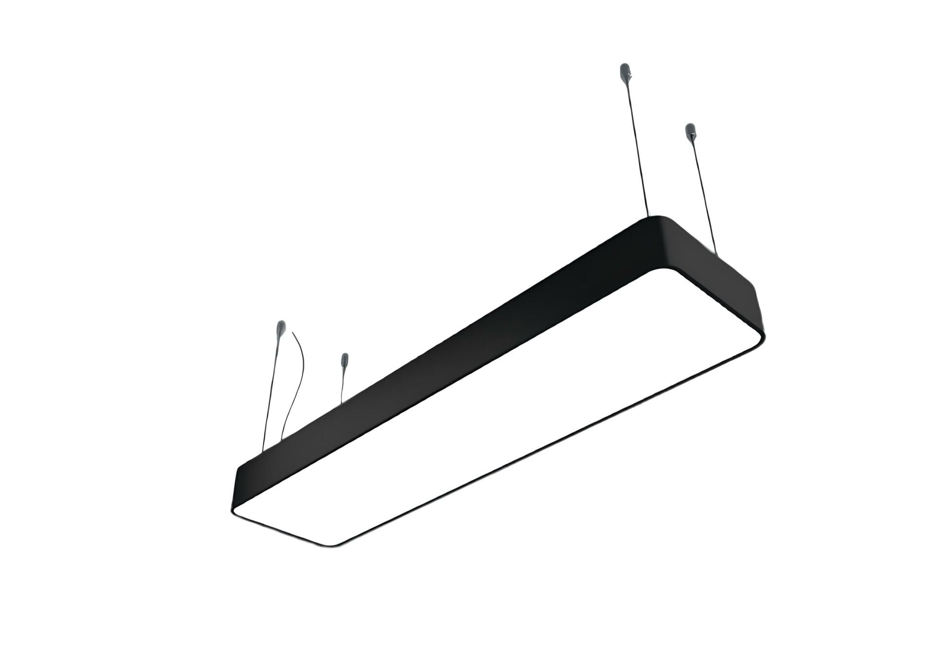 Oval Dikdörtgen Davul Linear Aydınlatma Modern Led Avize Lineer Armatür