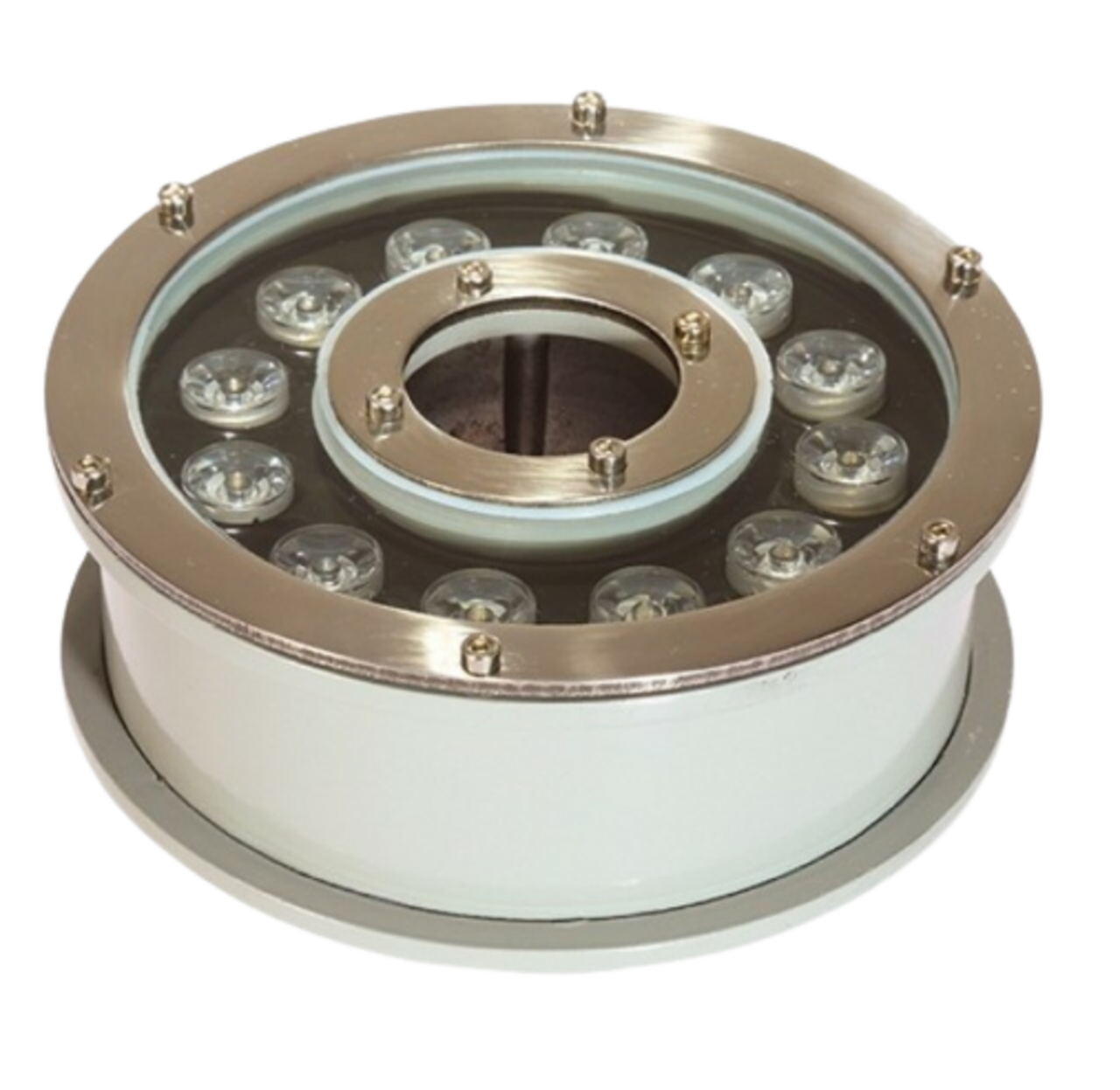 Fıskiye Uyumlu Led Havuz Bahçe Aydınlatma Armatürü 12W