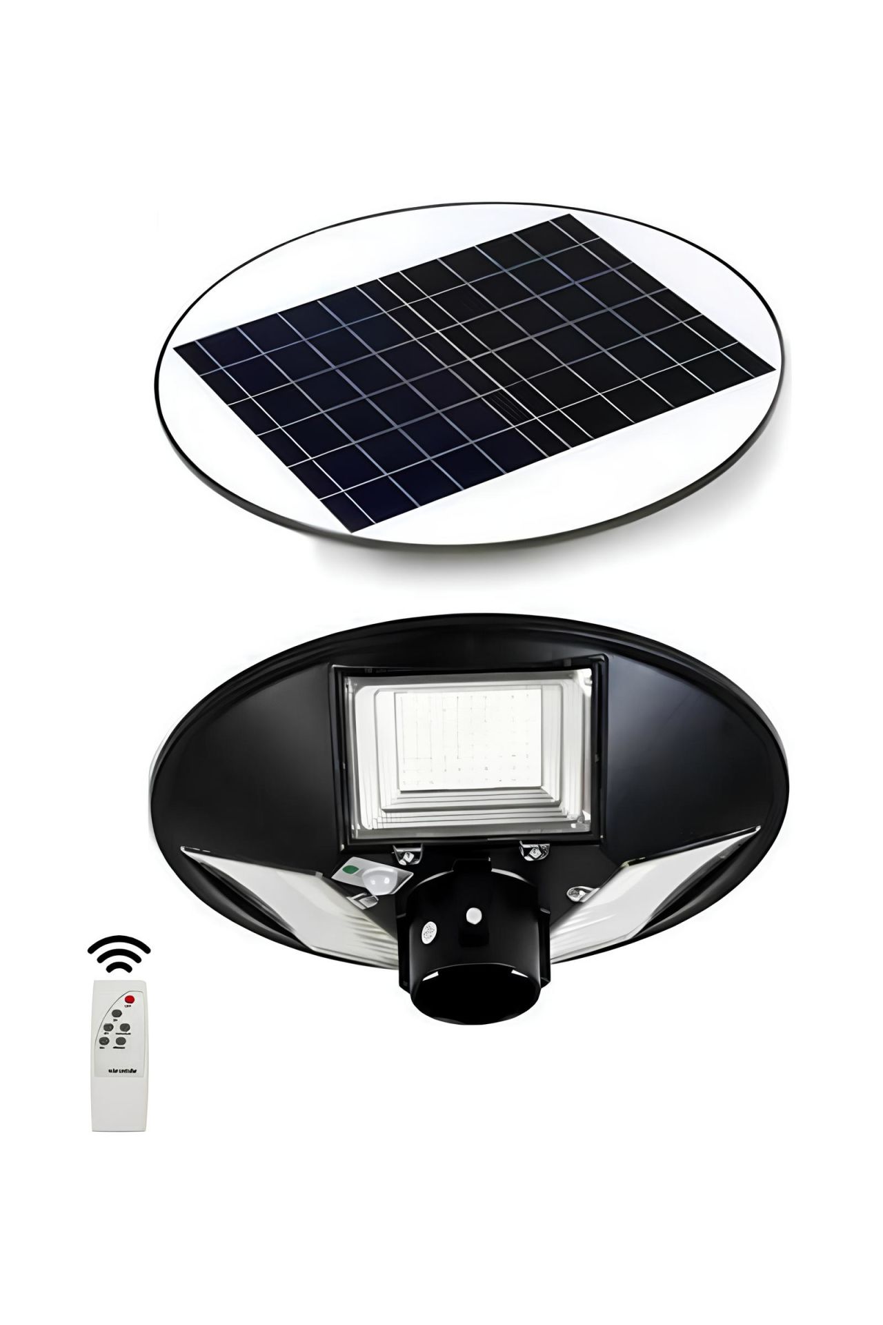 Noas 300 Watt Ufo Park ve Bahçe Kumandalı Solar Aydınlatma YL73-0330-S