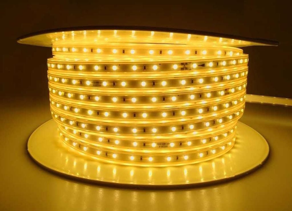 Cata 3 Çipli Dış Mekan Şerit Led Aydınlatma Amber CT-4556