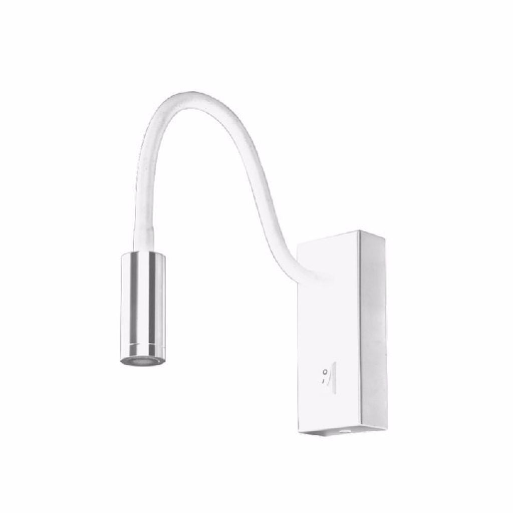 Cata Baykuş Ledli Duvar Yatak Başı Aplik Armatür Beyaz Kasa ct-5232